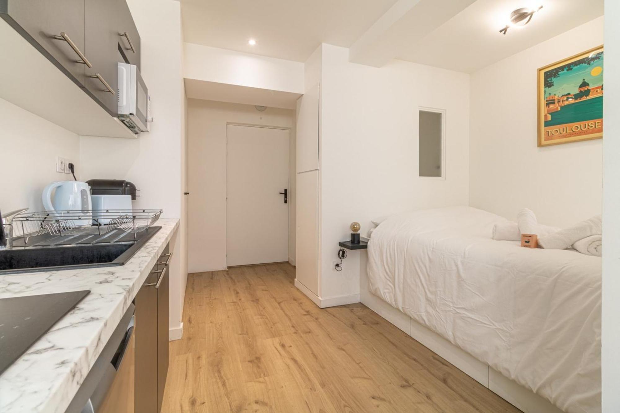 Comfortable And Quiet Studio Тулуза Екстериор снимка